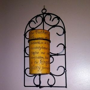 Candel and candel holder